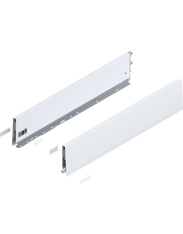 MBX K-Zargen (129 mm) NL=600 mm, seidenweiß - Blum
