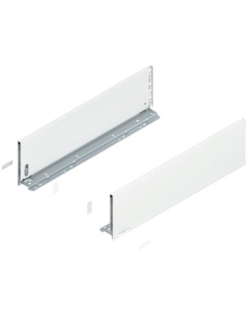 LEGRABOX Zarge, Höhe C (177 mm), NL=600 mm, links/rechts, für LEGRABOX pure, seidenweiss matt - Blum