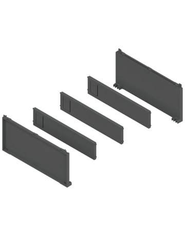 AMBIA-LINE Flaschenset, für LEGRABOX/MERIVOBOX, oriongrau matt - Blum