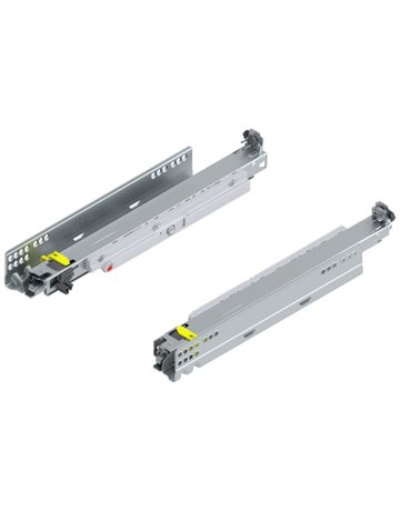MOVENTO mit TIP-ON, Vollauszug, Führung, 40 kg, NL=380 mm, für Kupplung, links/rechts, verzinkt - Blum