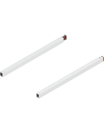 MERIVOBOX Längsreling, NL=350 mm, links/rechts, seidenweiss matt - Blum