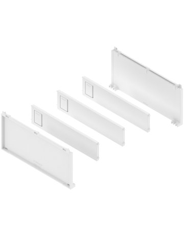 AMBIA-LINE Flaschenset, für LEGRABOX/MERIVOBOX, seidenweiss matt - Blum