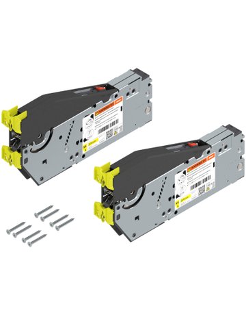 AVENTOS HS top Hochschwenkklappe, Kraftspeicher (Set), zum Schrauben, für SERVO-DRIVE geeignet, verzinkt - Blum