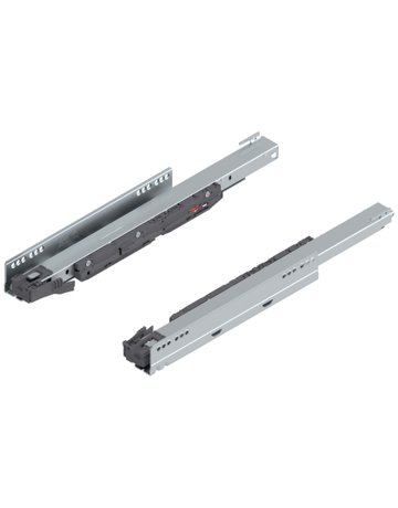 LEGRABOX Korpusschiene mit BLUMOTION S, Vollauszug, 40 kg, NL=450 mm, links/rechts, verzinkt