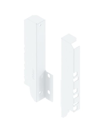 TANDEMBOX Holzrückwandhalter, Höhe C (192 mm), für Spülenauszug, links/rechts, seidenweiss - Blum