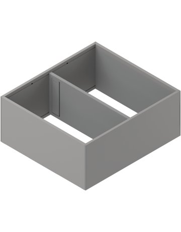 AMBIA-LINE Rahmen, für MERIVOBOX Frontauszug, Stahl, ab NL=300 mm, Breite=242 mm, indiumgrau matt - Blum