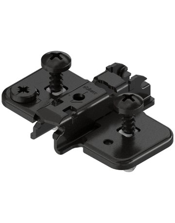 Expando-Clip-MPL Excenter vormontiert Spreizdübel HV 3mm Distanz, schwarz - Blum