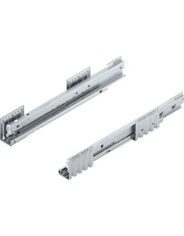 MERIVOBOX Korpusschiene, 40 kg, NL=400 mm, links/rechts, verzinkt - Blum