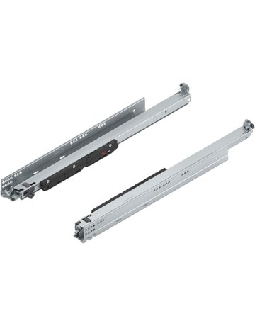 MOVENTO mit BLUMOTION S, Vollauszug, Führung, 70 kg, NL=600 mm, für Kupplung, links/rechts, verzinkt