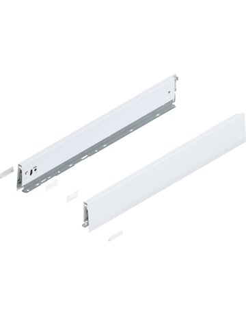 MBX M-Zargen (91 mm) NL=600 mm, seidenweiß - Blum