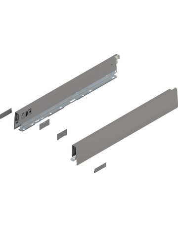 MBX N-Zargen (68,5 mm) NL=450 mm, indiumgrau - Blum