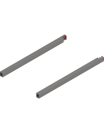 MERIVOBOX Längsreling, NL=350 mm, links/rechts, indiumgrau matt - Blum