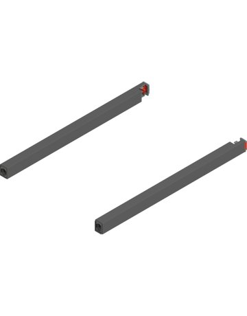 MERIVOBOX Längsreling, NL=300 mm, links/rechts, oriongrau matt - Blum