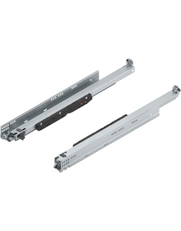 MOVENTO mit BLUMOTION S, Vollauszug, Führung, 70 kg, NL=580 mm, für Kupplung, links/rechts, verzinkt