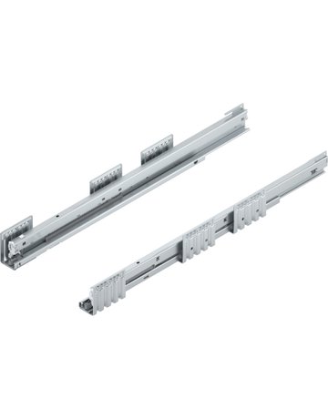 MERIVOBOX Korpusschiene, 70 kg, NL=600 mm, links/rechts, verzinkt - Blum