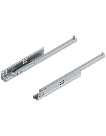 TANDEM BLUMOTION Teilauszug, Führung, 30 kg, NL=450 mm, für Kupplung, links/rechts, verzinkt