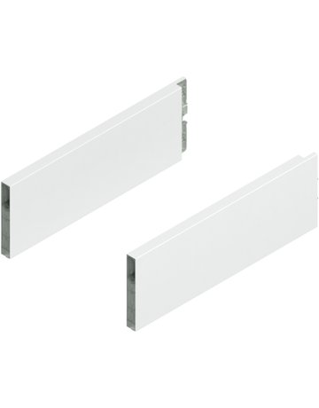 MERIVOBOX BOXCAP, NL=300 mm, Höhe E, links/rechts, seidenweiss matt - Blum
