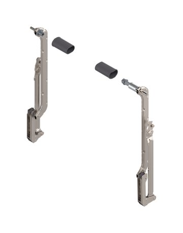 AVENTOS HL Hochliftklappe, Hebel (Set), KH=450-580 mm, vernickelt - Blum