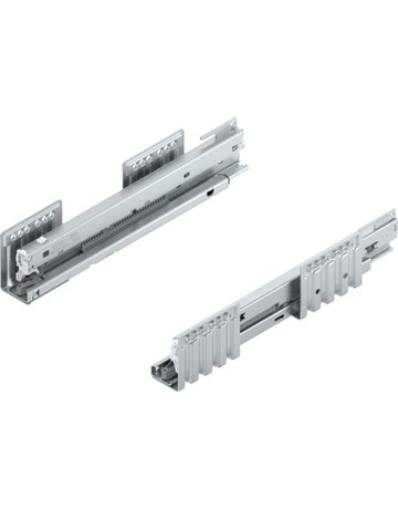 MERIVOBOX Korpusschiene, 40 kg, NL=300 mm, links/rechts, verzinkt - Blum
