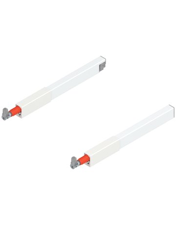 TANDEMBOX Längsreling (oben), für Frontauszug, NL=270 mm, links/rechts, für TANDEMBOX antaro, seidenweiss - Blum