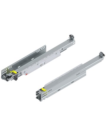 MOVENTO mit TIP-ON, Vollauszug, Führung, 40 kg, NL=450 mm, für Kupplung, links/rechts, verzinkt - Blum