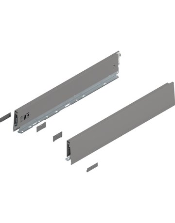 MBX M-Zargen (91 mm) NL=500 mm, indiumgrau - Blum