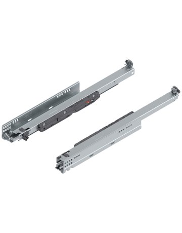 MOVENTO mit BLUMOTION S, Vollauszug, Führung, 40 kg, NL=520 mm, für Kupplung, links/rechts, verzinkt
