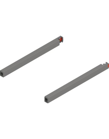 MERIVOBOX Längsreling, NL=270 mm, links/rechts, indiumgrau matt - Blum