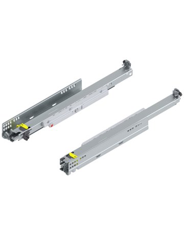 MOVENTO mit TIP-ON, Vollauszug, Führung, 40 kg, NL=480 mm, für Kupplung, links/rechts, verzinkt - Blum