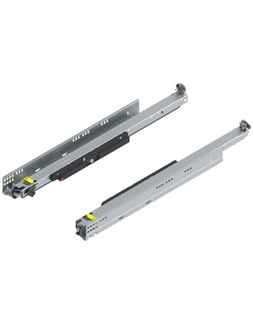 MOVENTO mit TIP-ON, Vollauszug, Führung, 70 kg, NL=580 mm, für Kupplung, links/rechts, verzinkt - Blum