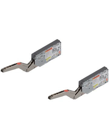 AVENTOS HK top Hochklappe, Kraftspeicher (Set), LF=3200-9000 (bei 2 Stück), mit SYSTEM-Schrauben, für TIP-ON, verzinkt - Blum