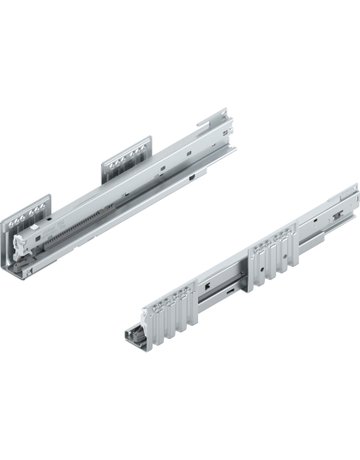 MERIVOBOX Korpusschiene, 40 kg, NL=350 mm, links/rechts, verzinkt - Blum