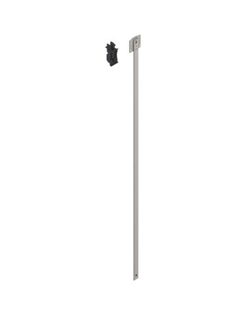 CABLOXX Sperrstange, Set (Sperrstange, Distanzst., Abschlussstück, Aufnahme, Bohrlehre), LKH=762 mm, roh - Blum
