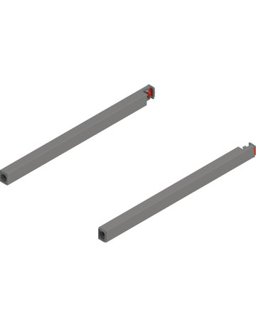 MERIVOBOX Längsreling, NL=300 mm, links/rechts, indiumgrau matt - Blum
