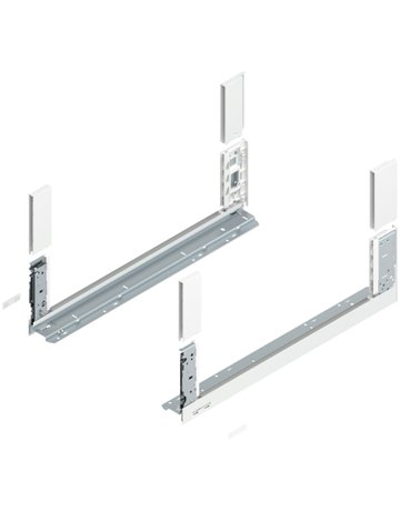 LEGRABOX Zarge, Höhe C (177 mm), NL=600 mm, links/rechts, für LEGRABOX free, seidenweiss matt - Blum