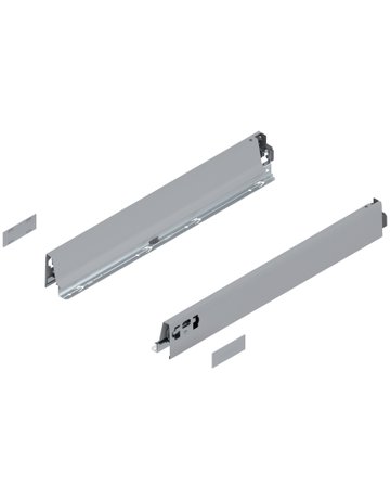 TANDEMBOX Zarge, Höhe N (68 mm), NL=500 mm, links/rechts, für TANDEMBOX intivo/antaro, R9006 weissalumin. - Blum
