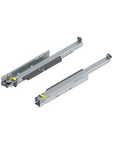 MOVENTO mit TIP-ON, Vollauszug, Führung, 40 kg, NL=520 mm, für Kupplung, links/rechts, verzinkt - Blum