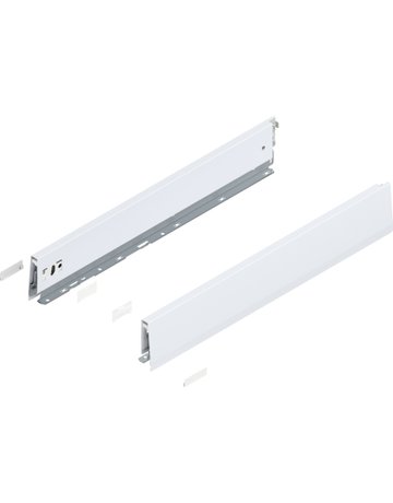 MBX M-Zargen (91 mm) NL=550 mm, seidenweiß - Blum