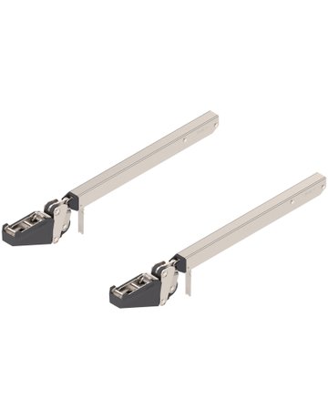 AVENTOS HF top Hochfaltklappe, Hebel (Set), KH=480-610 mm, symmetrisch, vernickelt - Blum