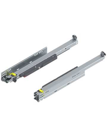 MOVENTO mit TIP-ON, Vollauszug, Führung, 40 kg, NL=500 mm, für Kupplung, links/rechts, verzinkt - Blum