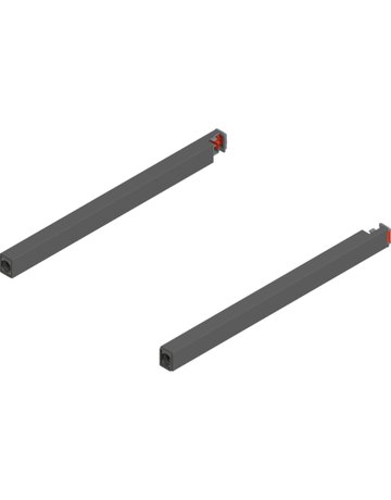 MERIVOBOX Längsreling, NL=270 mm, links/rechts, oriongrau matt - Blum