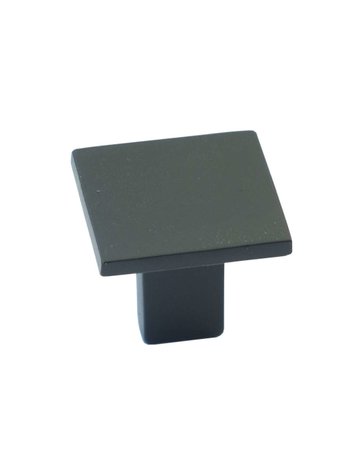 Möbelknopf Peleuto schwarz matt 28 x 28mm, H 28mm - Topform