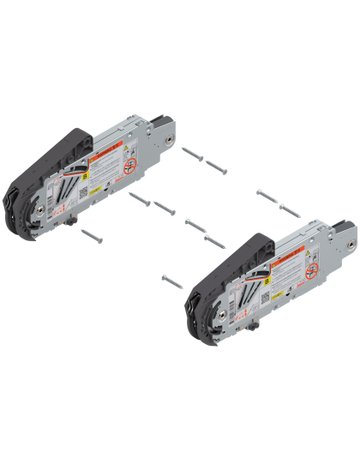 AVENTOS HS Hochschwenkklappe, Kraftspeicher (Set), Typ B, zum Schrauben, für SERVO-DRIVE geeignet, verzinkt - Blum