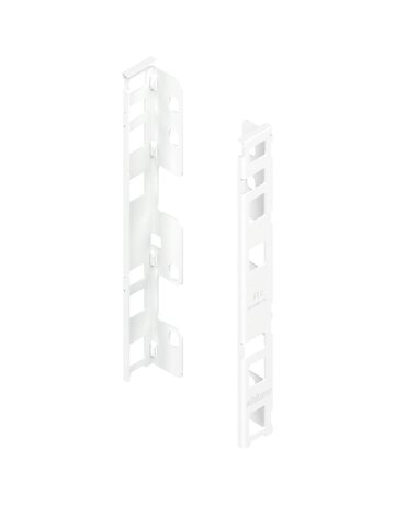 LEGRABOX Holzrückwandhalter, Höhe C (193 mm), links/rechts, seidenweiss matt - Blum