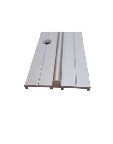 Hebeschiebe-Laufschiene, Gr. 5500, Holz, Patio Life, Aluminium, silber - Roto