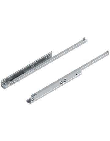TANDEM BLUMOTION Teilauszug, Führung, 30 kg, NL=650 mm, für Kupplung, links/rechts, verzinkt