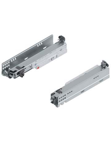 MOVENTO mit TIP-ON, Vollauszug, Führung, 40 kg, NL=270 mm, für Kupplung, links/rechts, verzinkt - Blum