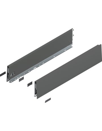 MBX K-Zargen (129 mm) NL=600 mm, oriongrau - Blum
