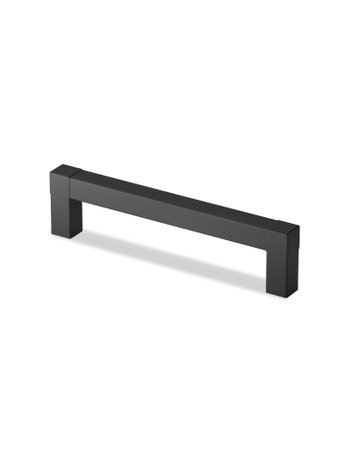 MB-Griff,B12,5x128mm,H35mm,Zinkdruckguss CADRO 9298816,schwarz ma - Hettich