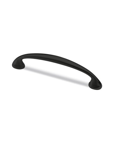 MB-Griff,B12x128mm,H28mm,Zink Terranda 9345445,schwarz - Hettich